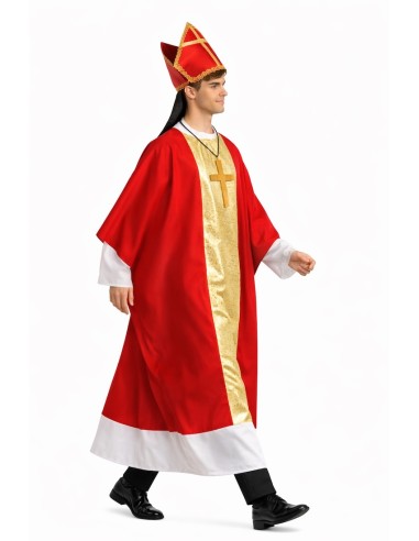 Costume Vescovo Taglia L | Costumi per Adulti Il Re del Carnevale